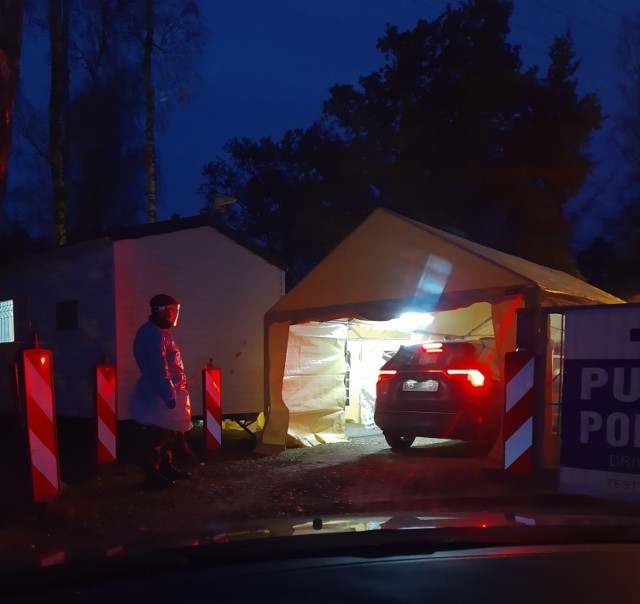 W drive-thru w Sępólnie będzie można robić testy komercyjne