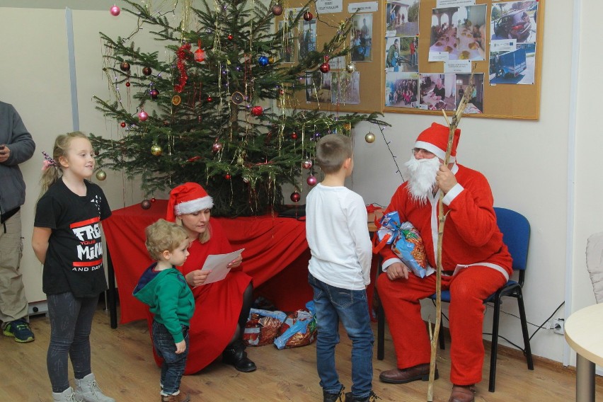 Mikołaj w Centrum Integracji Społecznej w Świebodzinie
