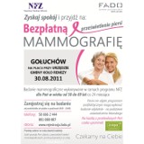 Bezpłatna mammografia w Gołuchowie