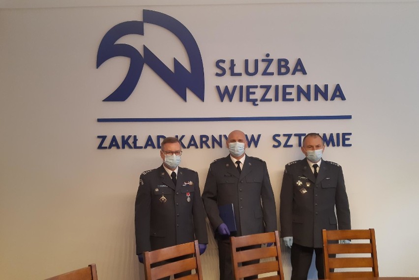 mjr Mirosław Detmer zastępcą dyrektora ZK w Sztumie