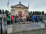 Przedstawiciele UKS Dyskobolia Grodzisk pamiętają o Powstańcach Wielkopolskich
