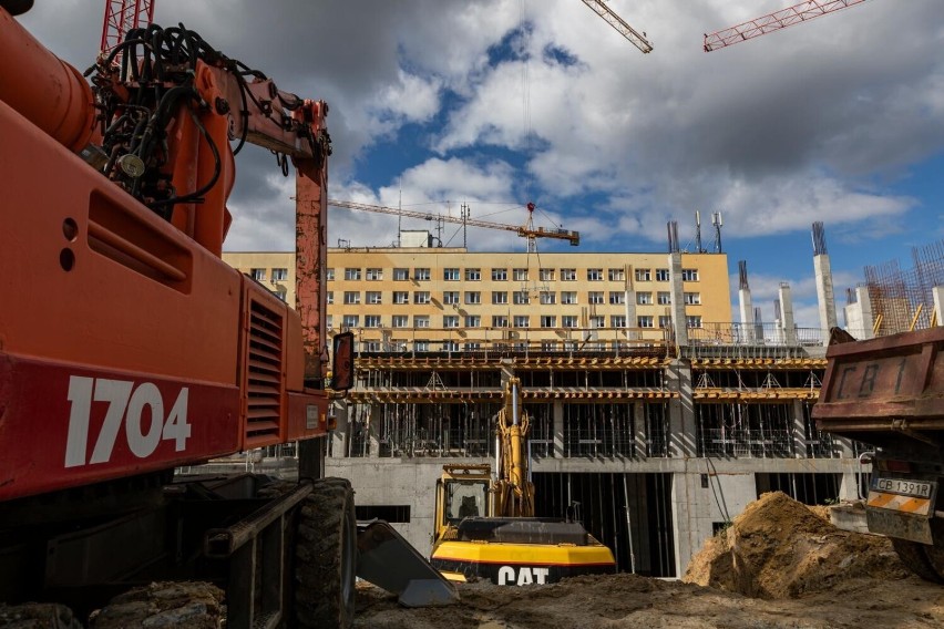 Zobacz, jak aktualnie wygląda stan pracy przy rozbudowie...