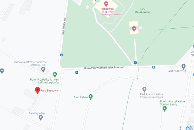Poligon ma powstać w okolicach Parku Sosnowego
