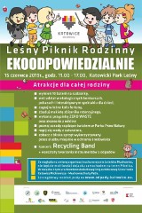 Leśny Piknik Rodzinny Ekoodpowiedzialnie już 15 czerwca w Dolinie Trzech Stawów