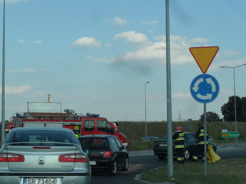 Straż autostrada A1 Żory