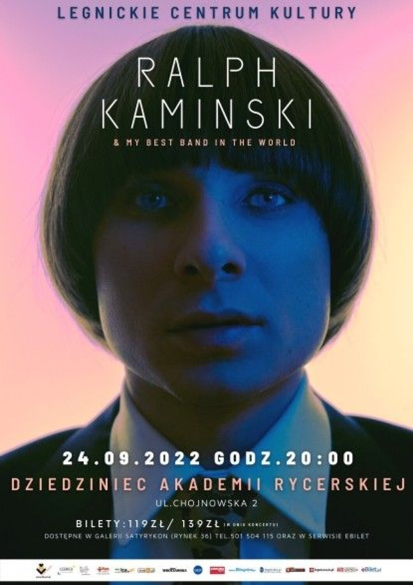 Ralph Kaminski wystąpi w Legnicy! Koncert artysty odbędzie się we wrześniu na dziedzińcu Akademii Rycerskiej