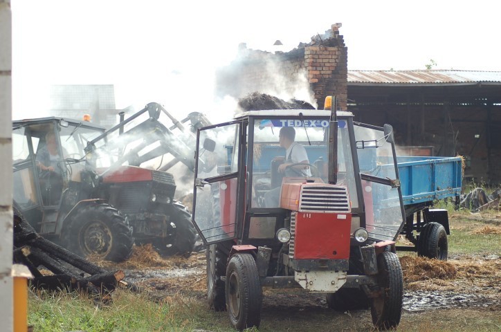 Pożar w Przyprostyni, koło Zbąszynia