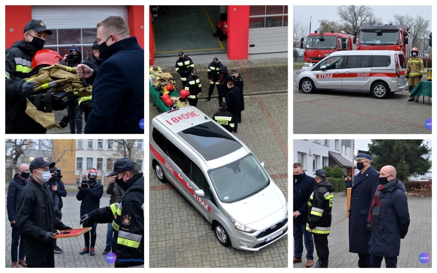 Nowy wóz dla straży pożarnej we Włocławku