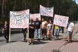 Protest pod zakładem karnym w Krzywańcu. Rodzina i znajomi Michała z Gubina walczą o sprawiedliwość i prawa osadzonych