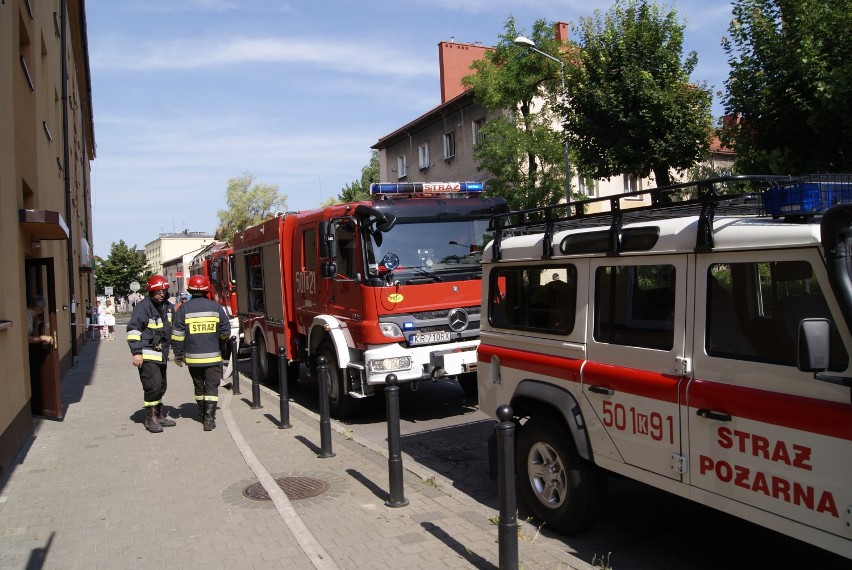 Ewakuacja prokuratury w Olkuszu