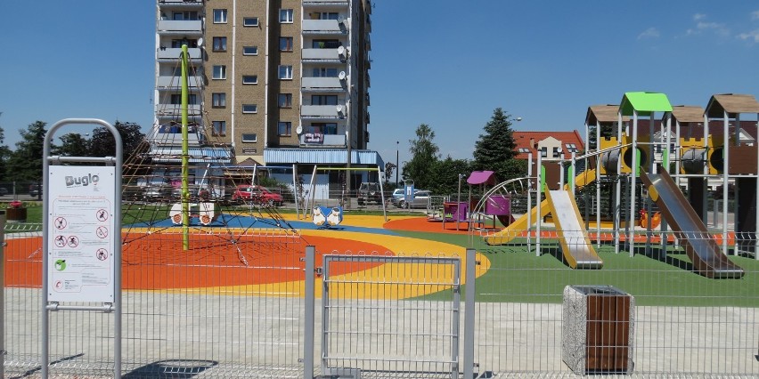 Gminne place zabaw, boiska i siłownie w Libiążu znów otwarte dla mieszkańców [ZDJĘCIA]