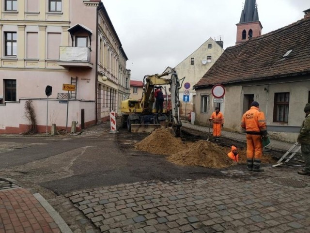 Na zdjęciu tegoroczne inwestycje na początku ich realizacji