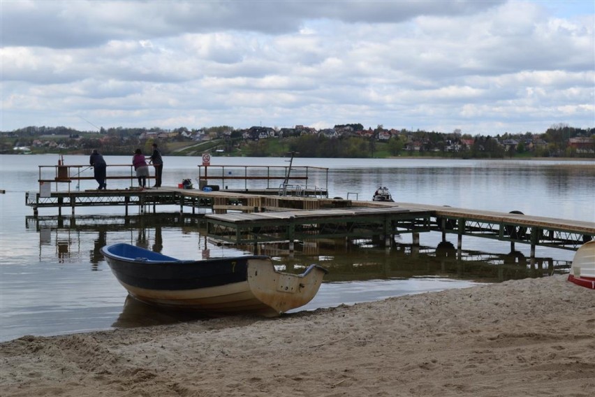 Akcja poszukiwawcza na jeziorze Kłodno 1.05.2016