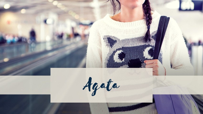 Agata w języku portugalskim oznacza kotkę (pis. a gata