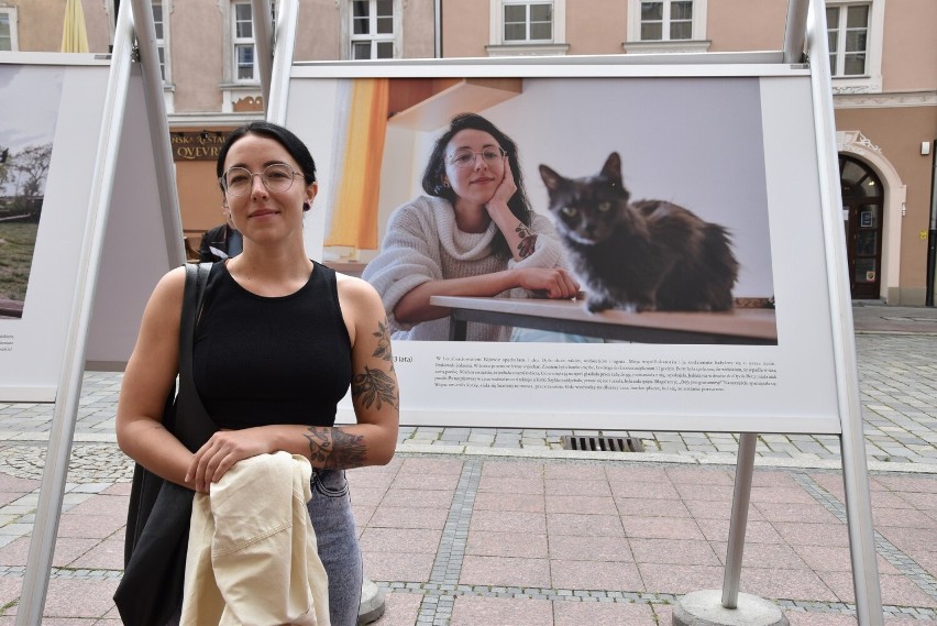 Twarze Ukrainy. Na opolskim rynku można zobaczyć wystawę poświęconą uchodźcom. 20 niezwykłych historii