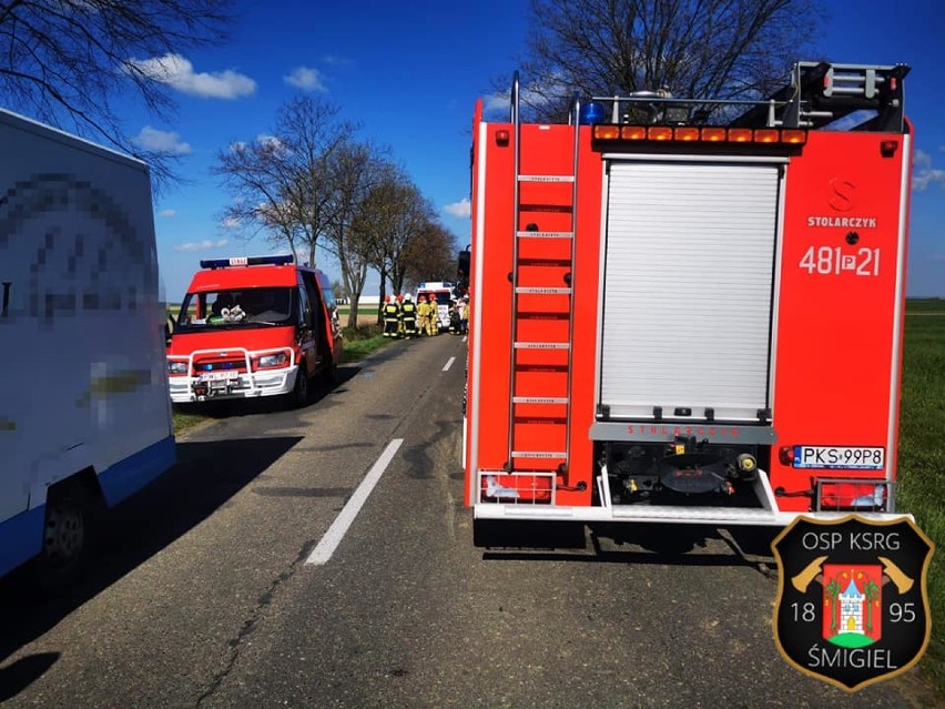 Tragedia w Popowie Starym. Nie żyje rowerzysta [ZDJĘCIA]