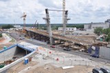 W lipcu na budowie mostu w Toruniu