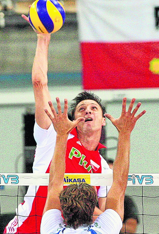 Piotr Gruszka rozkręca się na mistrzostwach Europy w Izmirze.