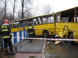 Wypadek autobusów 77 i 788 w Mysłowicach na ul. Brzezińskiej, są ranni [ZDJĘCIA]