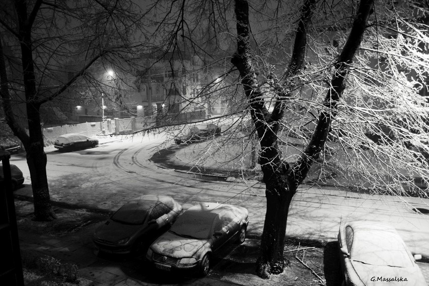 Śnieg wraca do Krakowa i Małopolski [ZDJĘCIA]