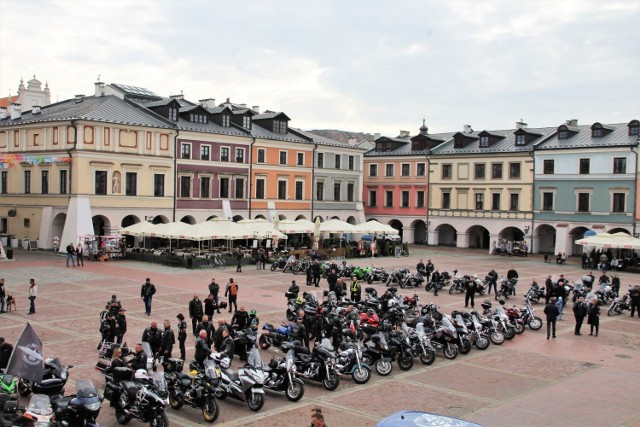Zjazd motocyklistów w Zamościu
