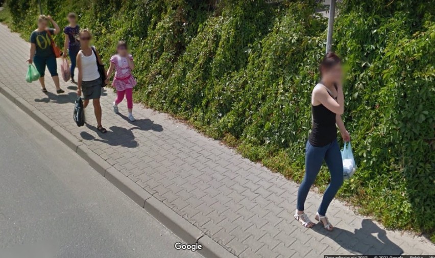 Google Street View w Strzegomiu