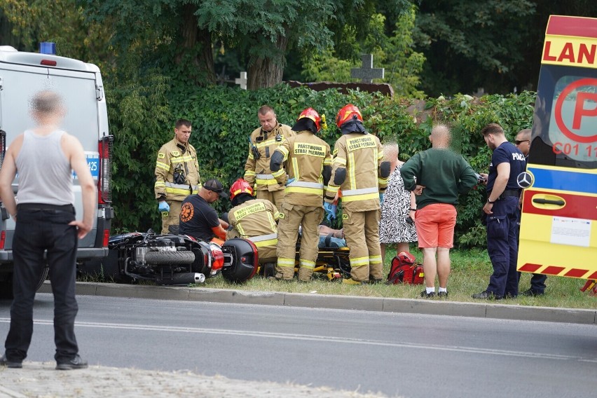 Zdarzenie losowe na Cmentarnej we Włocławku