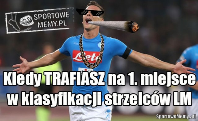 Milik bohaterem internetu i Neapolu. Czy zacznie strzelać także w reprezentacji? [MEMY]