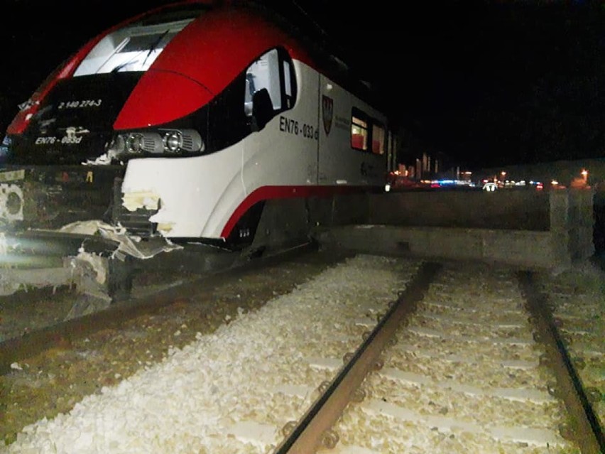 Gmina Czerniejewo: zderzenie pociągu z ciągnikiem rolniczym