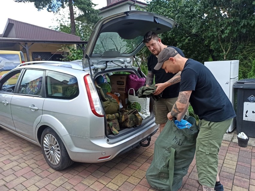 Wolontariusze z Holandii przybyli do Starachowic z pomocą dla Ukrainy. Zobacz zdjęcia