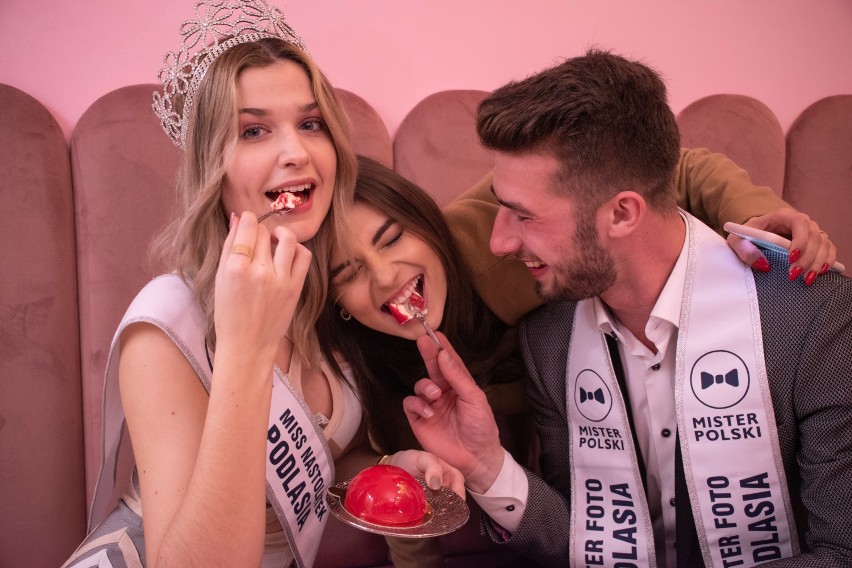 Ach, jak słodko! Walentynkowa sesja finalistów Miss i Mister Podlasia 2020 [zdjęcia]