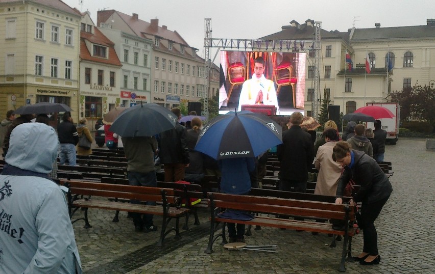 Kanonizacja Jana Pawła II - transmisja w Bydgoszczy [zdjęcia]