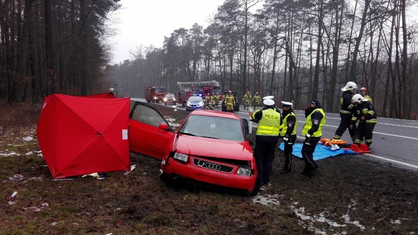 Tragedia wydarzyła się w piątek rano na krajowej...