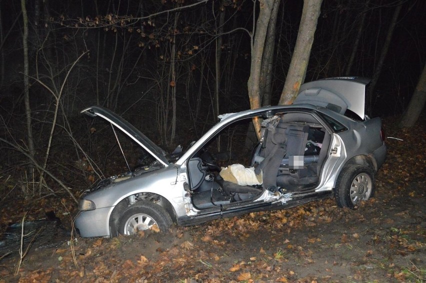 Zderzenie samochodu z drzewem. Zginęła 13-latka