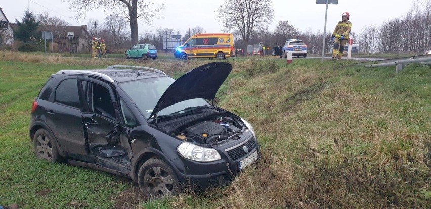 Jak informuje KP PSP Mogilno, do wypadku doszło około...