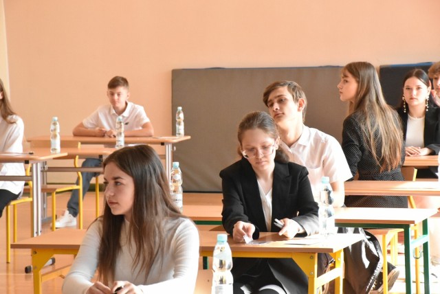 Przed egzaminem z matematyki byliśmy w Szkole Podstawowej nr 9 w Malborku.