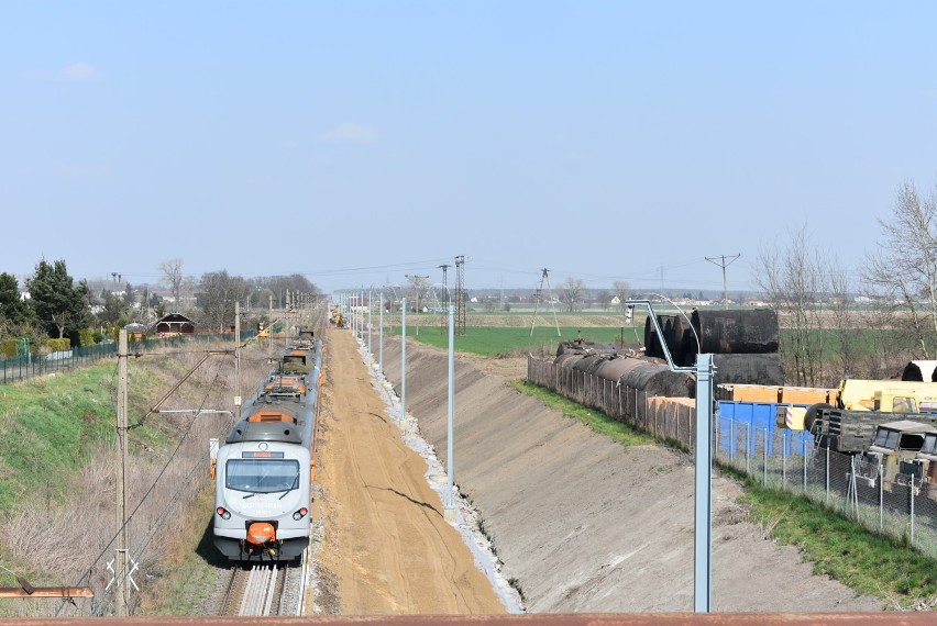 Budowa wiaduktu na ul. Młyńskiej oraz linia kolejowa E-59  ZDJĘCIA