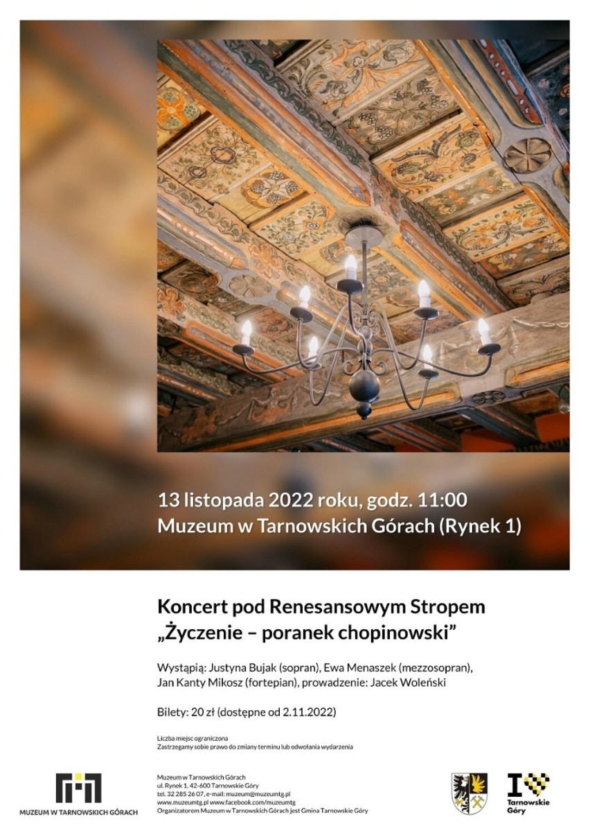 Wystawy i wydarzenia Muzeum w Tarnowskich Górach w listopadzie