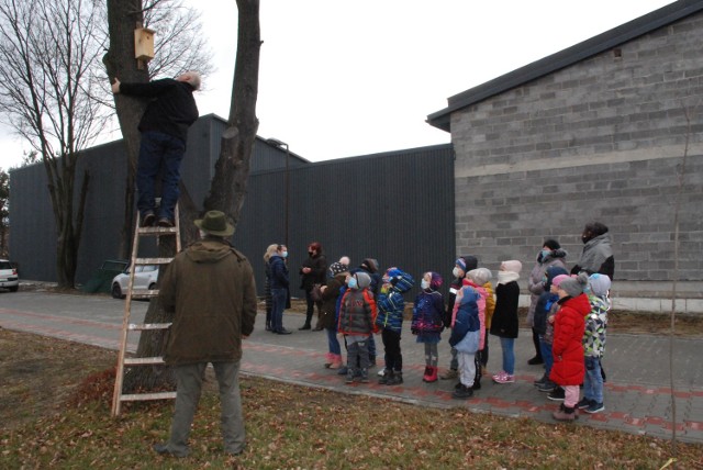 W akcji brały udział także dzieci z przedszkola w Szczekocinach.