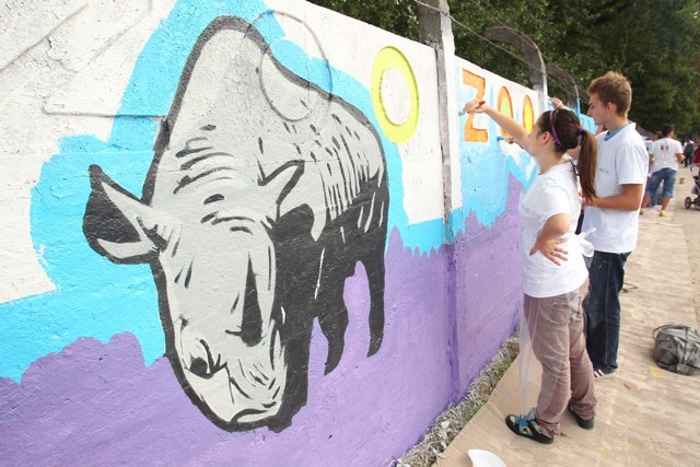 Wrocław: Mur ZOO wygląda teraz dużo lepiej (ZDJĘCIA)