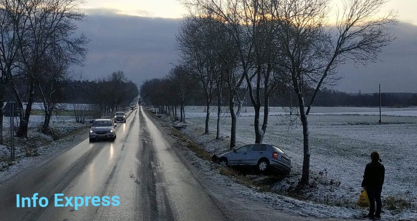 Trudne warunki na drogach powiatu lublinieckiego