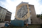 Sokół Millenium wylądował w Szczecinie! Mural na Kolumba robi wrażenie. Inne prace też. Zobacz ich ZDJĘCIA