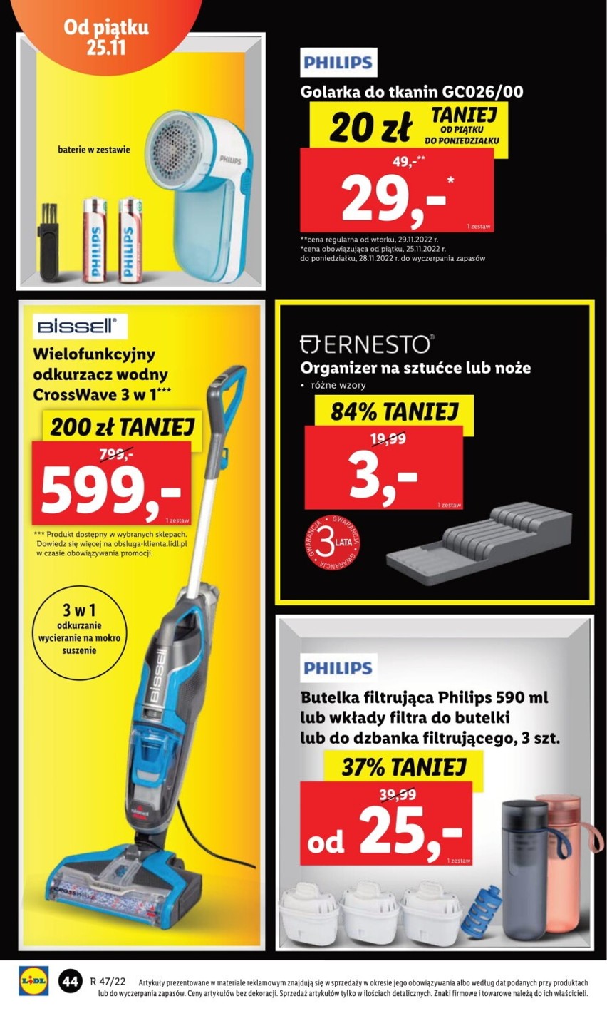 LIDL - BLACK FRIDAY 2022 - gazetka z promocjami