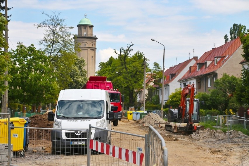 Przebudowa ulicy Berenta we Wrocławiu.