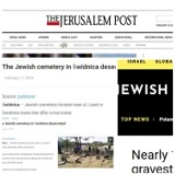 Izraelskie media informują o dewastacji żydowskiego cmentarza w Świdnicy. Nic takiego nie miało miejsca