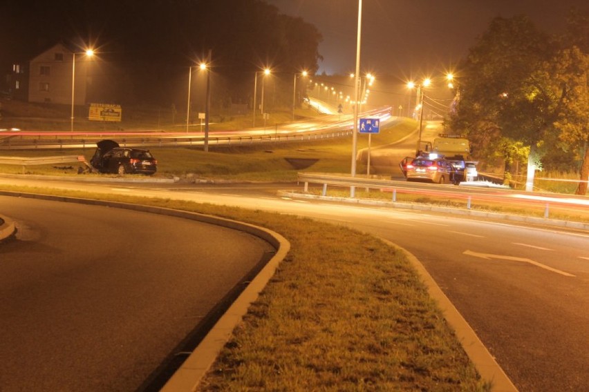 Wypadek w Jastrzębiu: 33-latek jechał za szybko