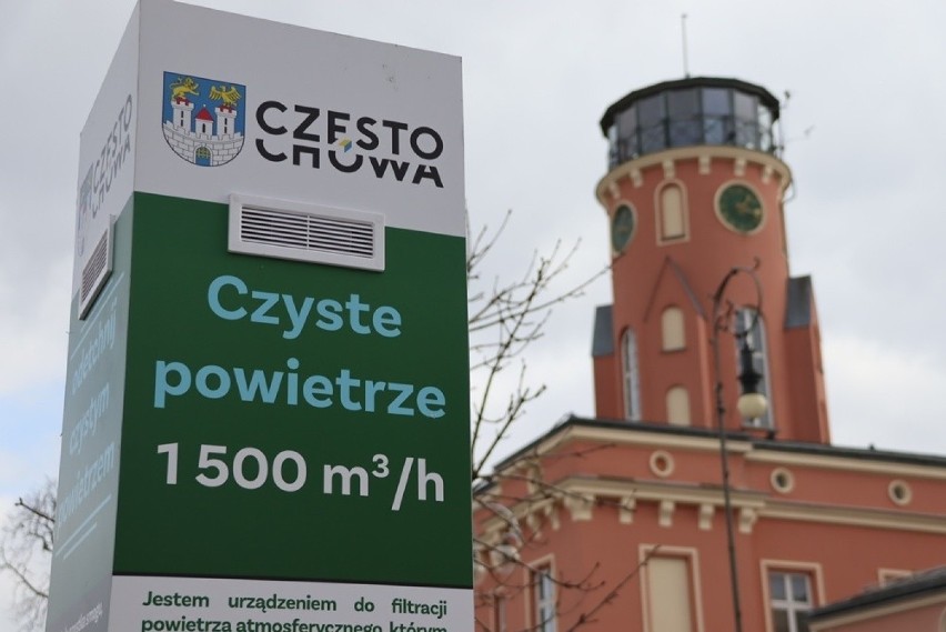 Na placu Biegańskiego w Częstochowie postawiono specjalny...