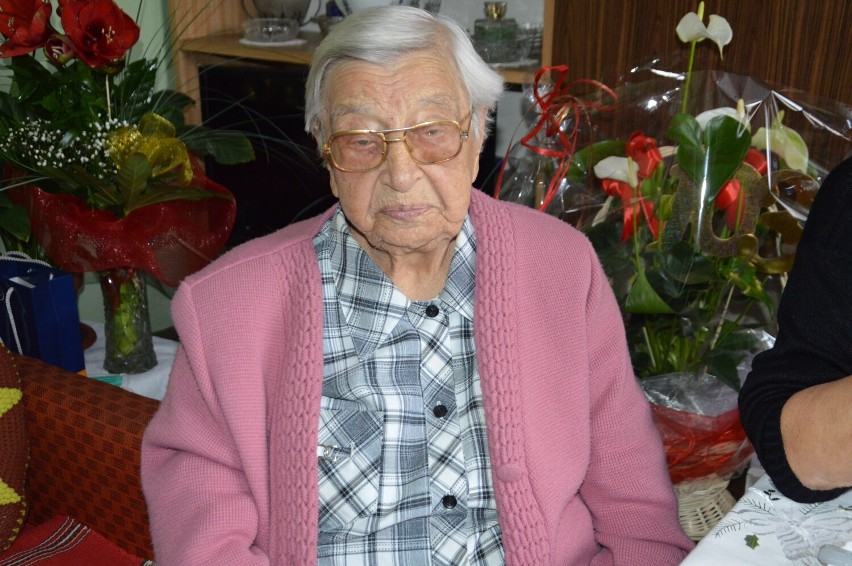 Pani Genowefa Jałoszyńska z Żagania kończy 103 lata!