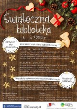 Świąteczna biblioteka zaprasza na warsztaty, zajęcia i kabaret [PROGRAM]