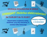 Dbajmy o środowisko. Zbiórka elektrośmieci w ramach edukacji ekologicznej w Kowalewie